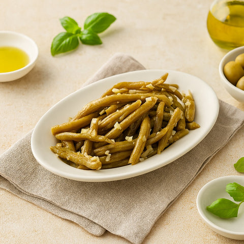 Grüner Bohnensalat