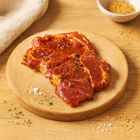 Schweinehals Pfeffersteak